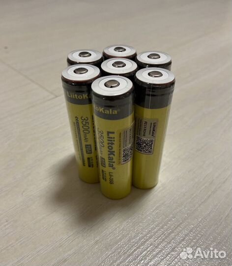 Аккумуляторная батарея LiitoKala 18650, 3500 mah