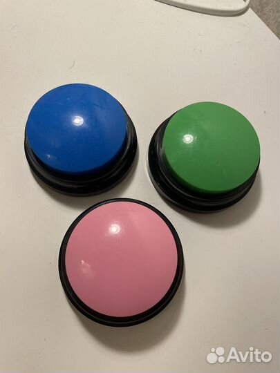 Кнопки для тренировки собак