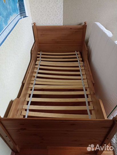 Детская кровать IKEA Лексвик