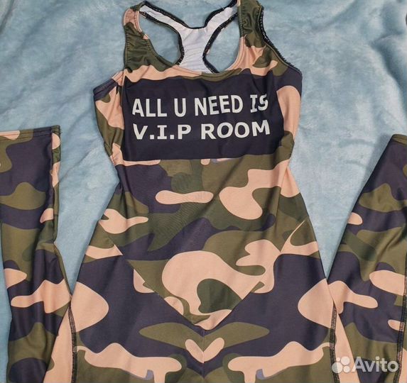 Комбинезон для фитнеса и йоги