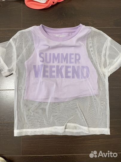 Вещи пакетом на девочку 134 рост