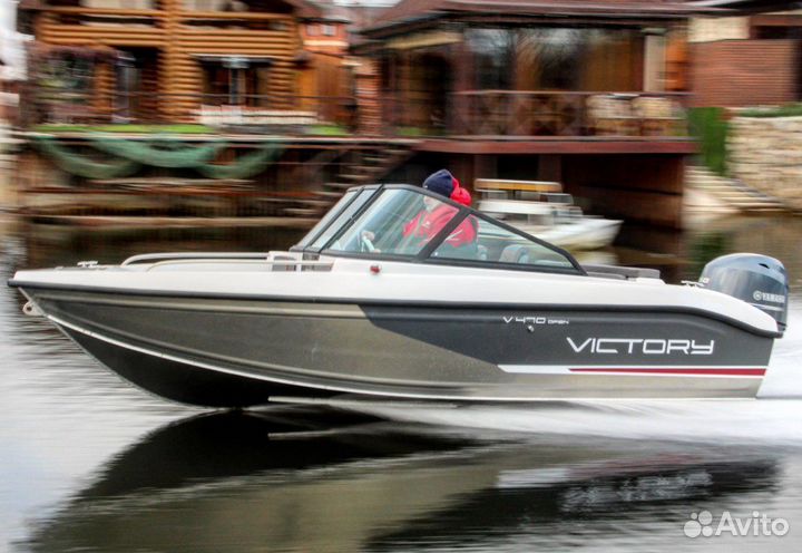 Алюминиевая лодка Victory 470 open