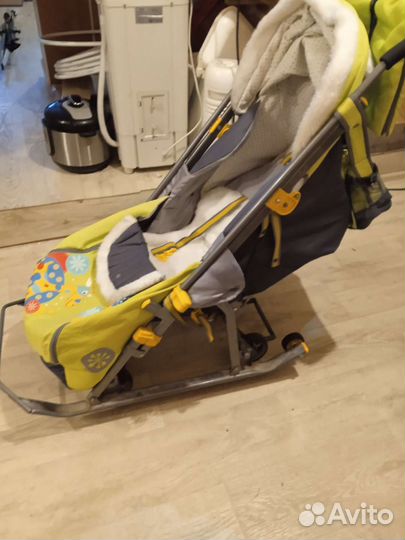 Коляска санки