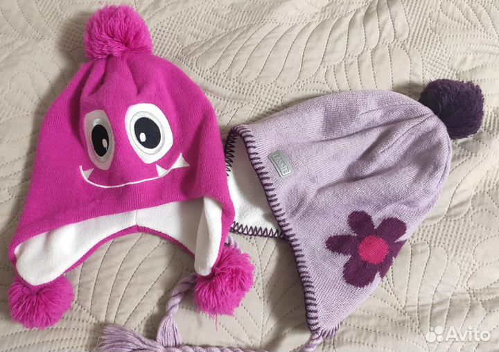 Шапки Reima, Lassie, Icepeak в идеале (комплект)