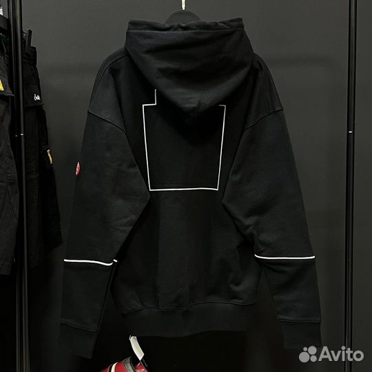 Худи cavempt оверсайз с уникальным дизайном