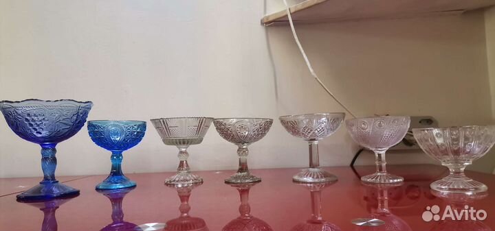 Ваза на ножке креманка