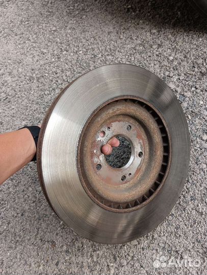 Тормозные диски перед evolution X 350мм