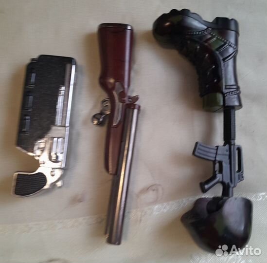 Коллекция зажигалок тематическая Оружейные Модели