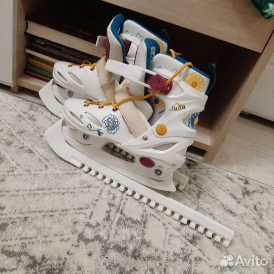 Коньки детские раздвижные 30 33