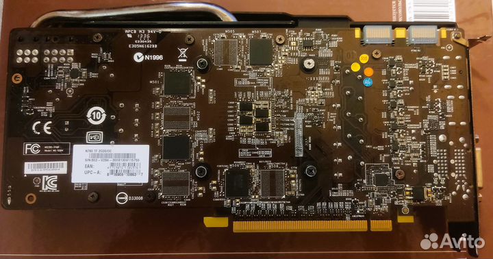 Видеокарта GXT 760 2 gb OC