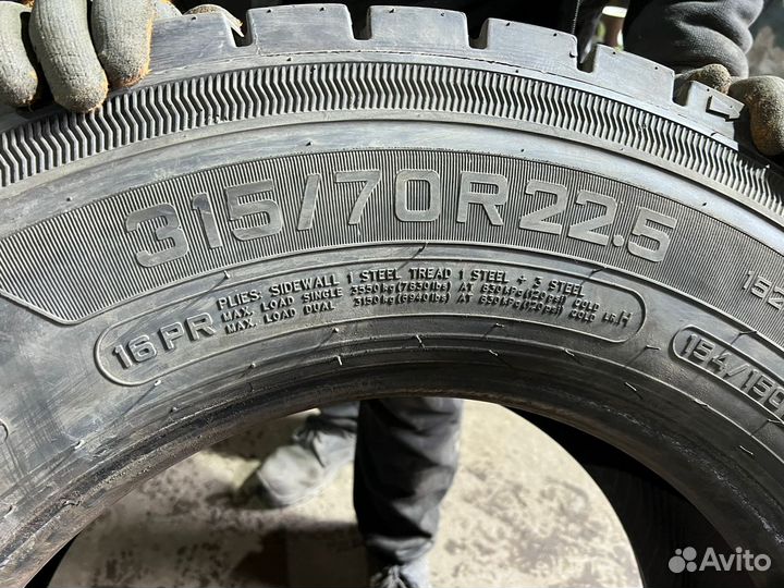 Грузовая шина бу 315 70 R22.5 Triangle