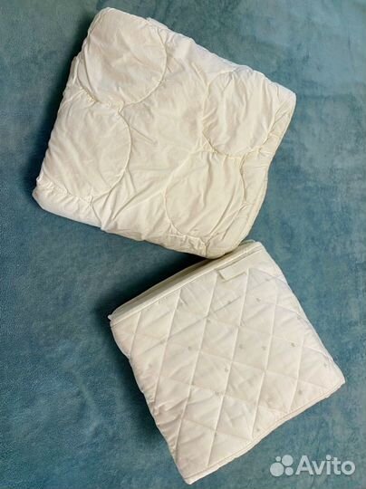 Бортики в кроватку и одеяло IKEA