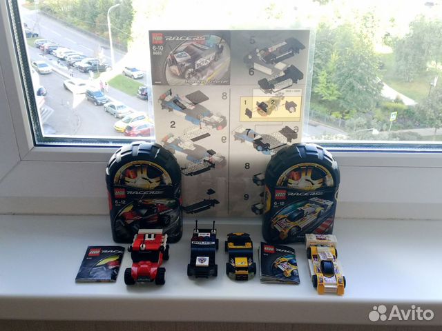 Машинки Lego Racers