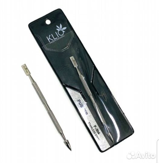 Пушер двусторонний Klio Professional P-504, 120 мм