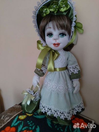 Текстильная кукла ручной работы
