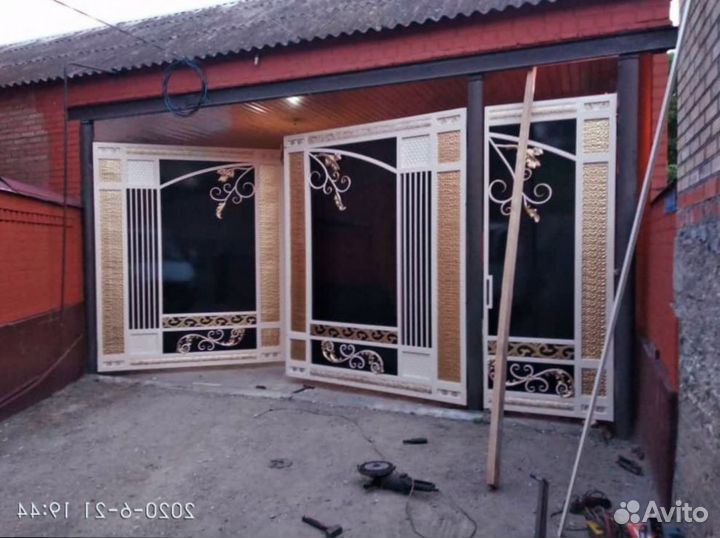 Кованные ворота