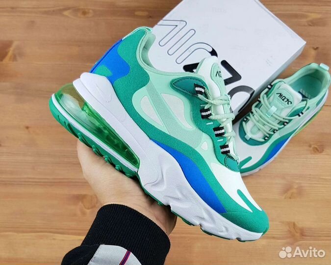 Женские Nike Air Max 270 React кроссовки новые