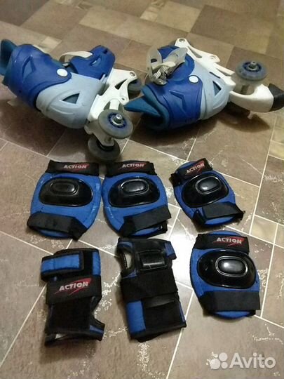 Коньки роликовые