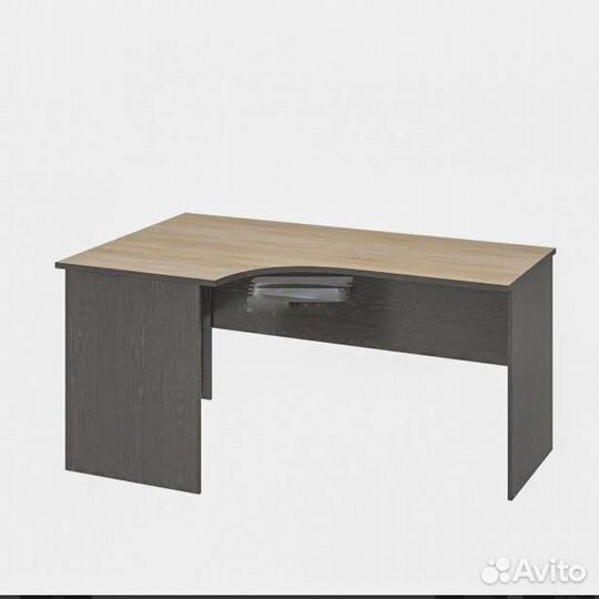Угловой письменный стол + Тумба с ящиками выкатная
