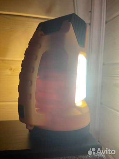 Очень мощный фонарь прожектор повербанк 1,5км