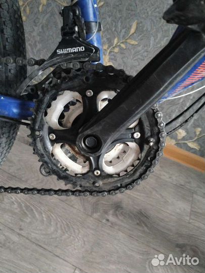 Велосипед бу горный двухподвесный 26