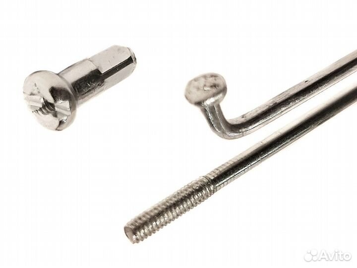 Спицы для велосипеда 190 серебристые