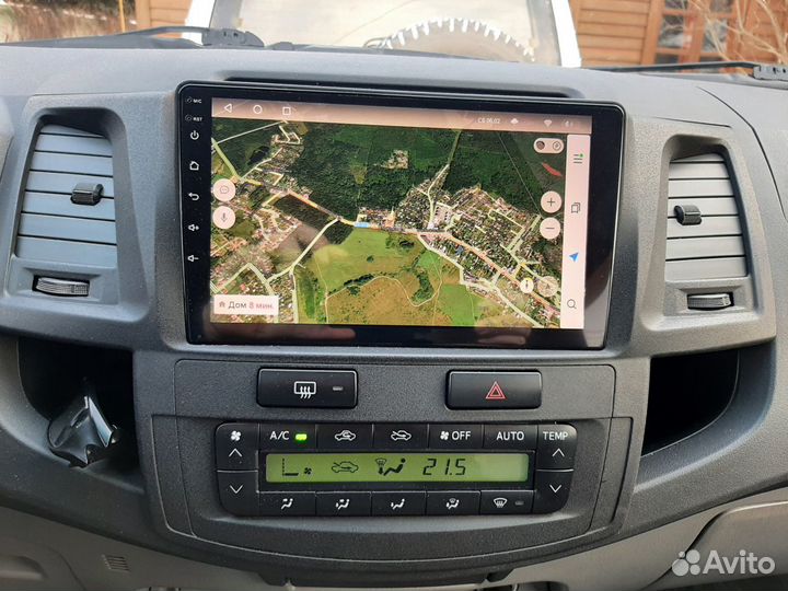 Магнитола Toyota Hilux 7 (2008-2015) Android