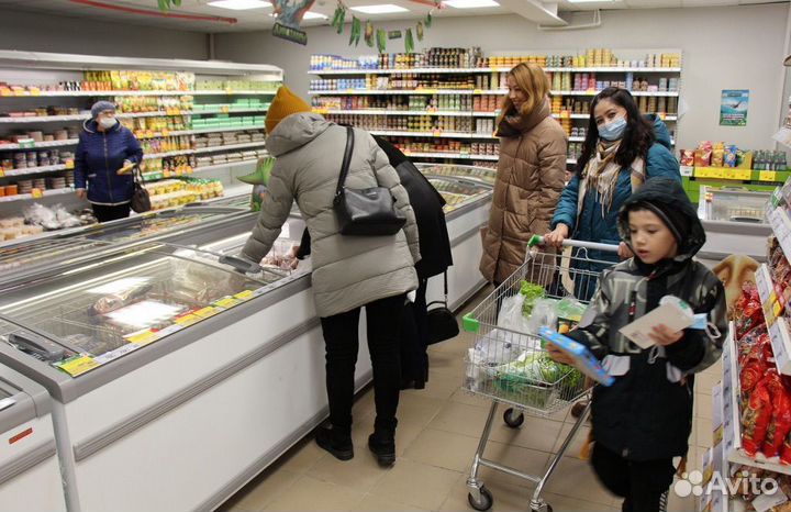 Минимаркет, продуктовый магазин, прибыль 200к