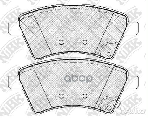 Колодки тормозные Suzuki SX4 06- (Венгерская сб