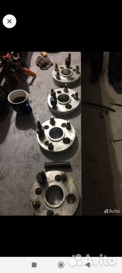 Переходные проставки с 4.100 на 5.114.3 30мм