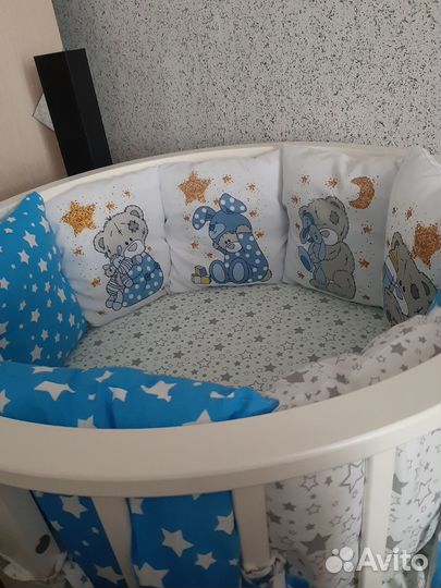 Кроватка трансформер 7в 1