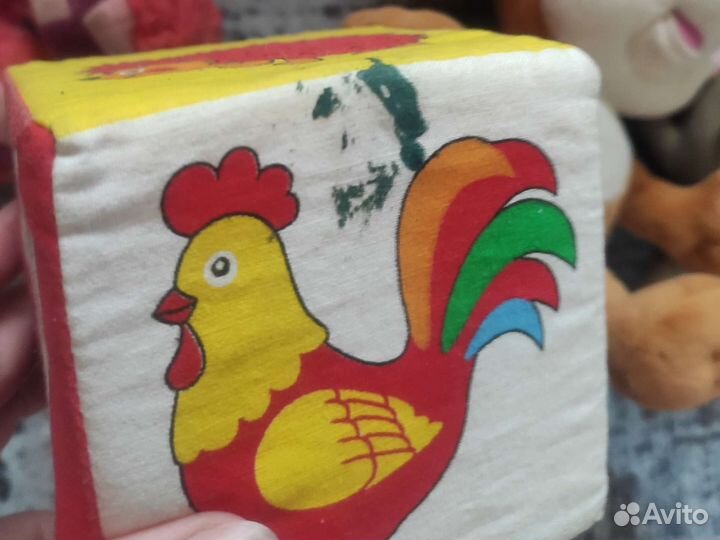 Мягкие кубики игрушки