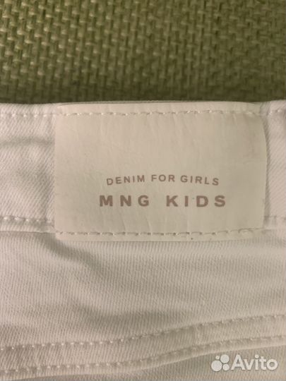 Джинсы mango для девочки на 13-14 лет