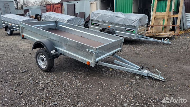 Прицеп оцинкованый легковой