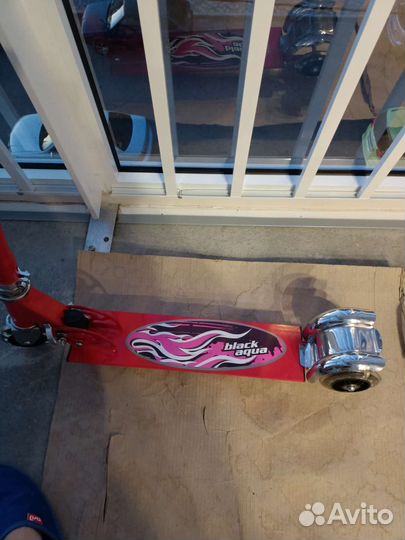 Самокат детский трехколесный бу