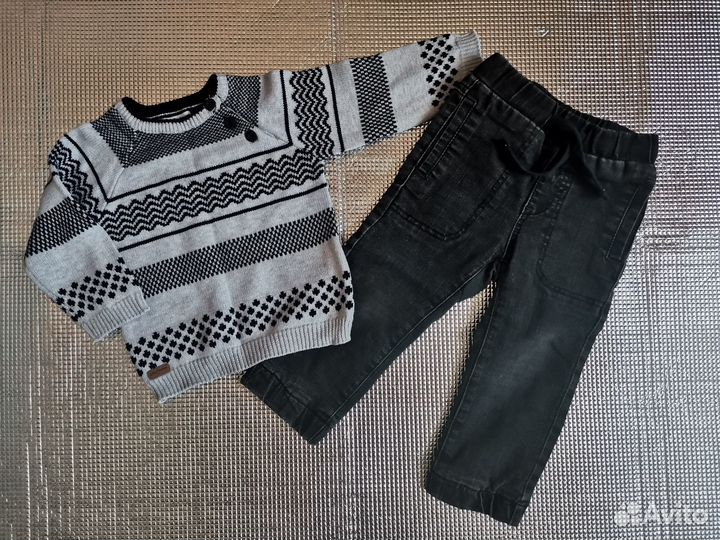 Вещи пакетом для мальчика р-р 74-80