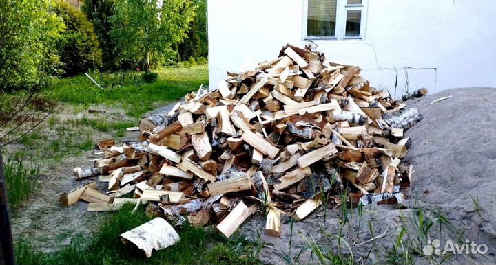 Дрова качественные от 1 куба любых древесных пород