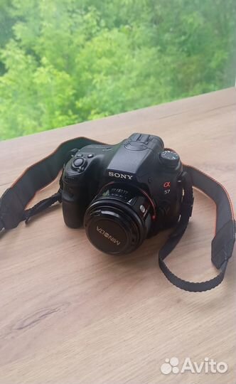 Sony a57 с 3-мя объективами