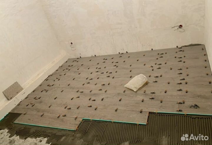 Установка кафеля