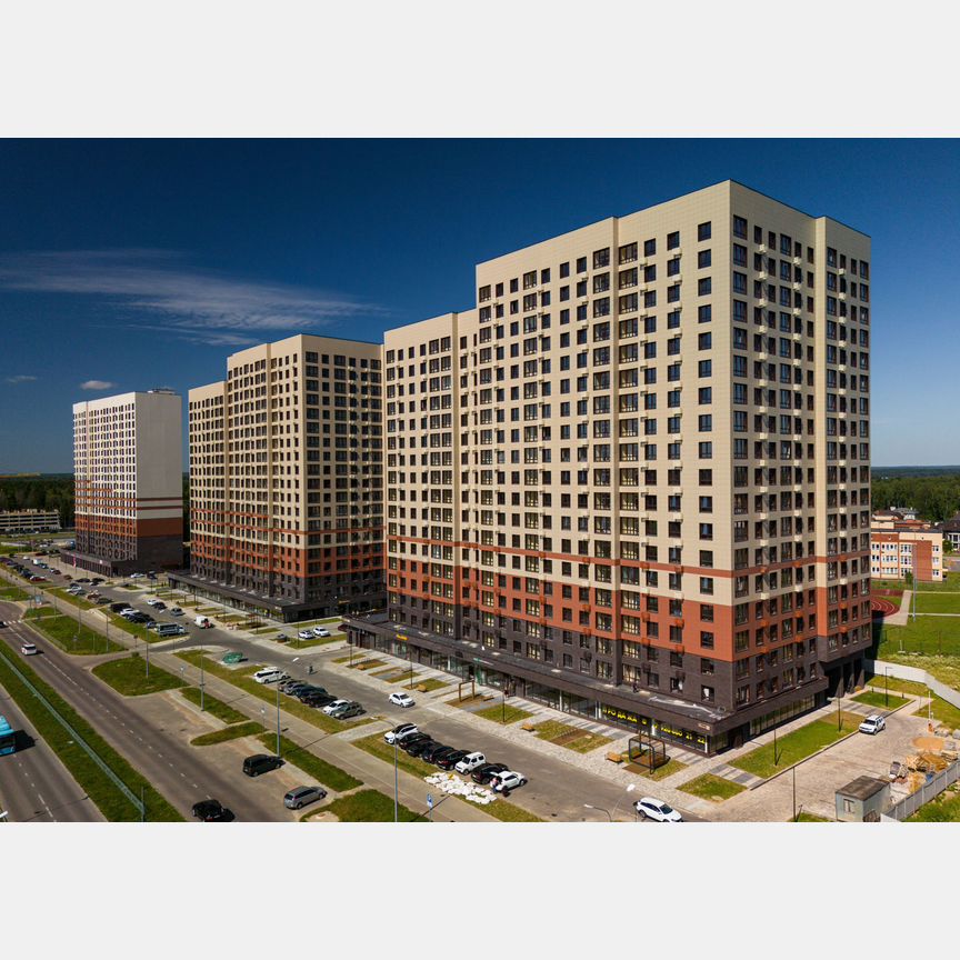 2-к. квартира, 65,6 м², 11/19 эт.