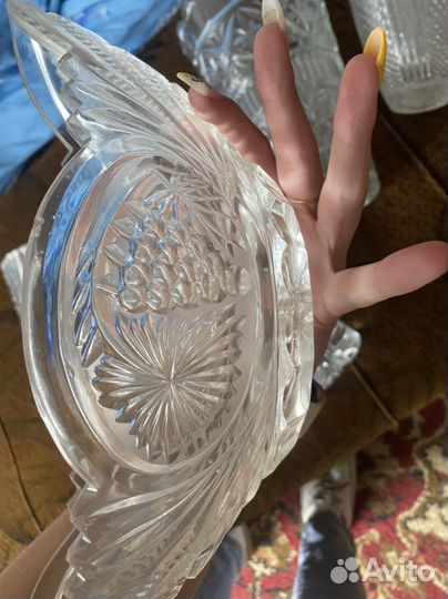 Вазы из хрусталя из СССР