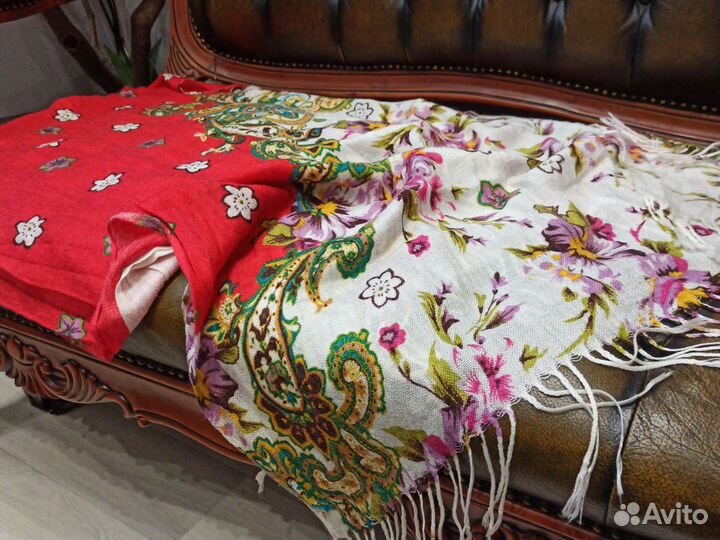 Палантин kenzo шерсть новый италия