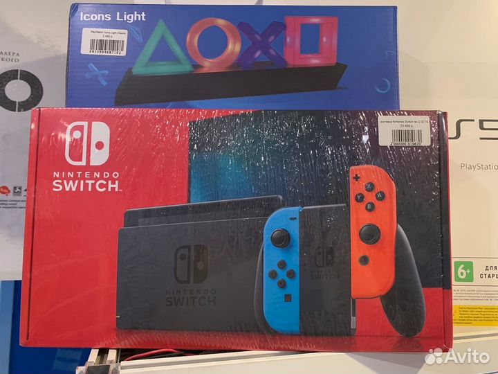 Игровая приставка Nintendo Switch rev.2