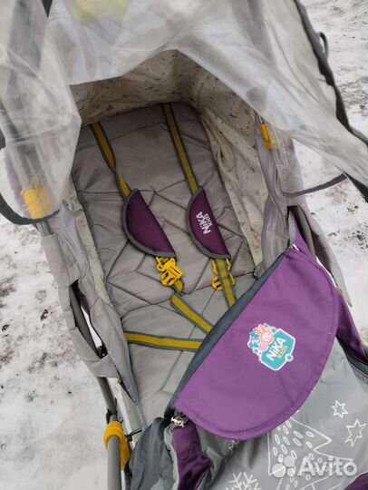 Коляска санки