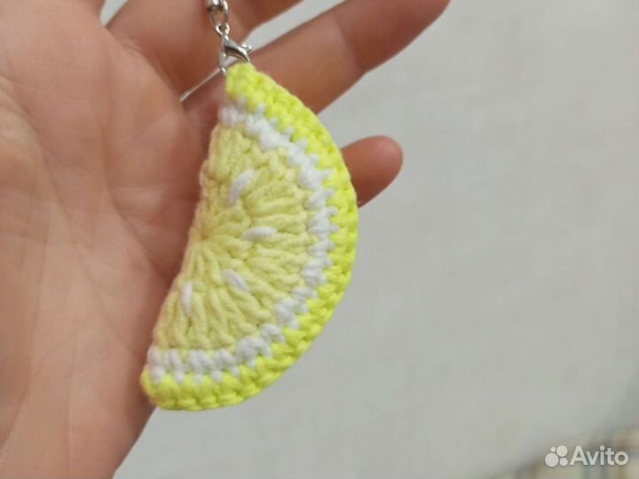 Брелок на сумку фруктовые дольки