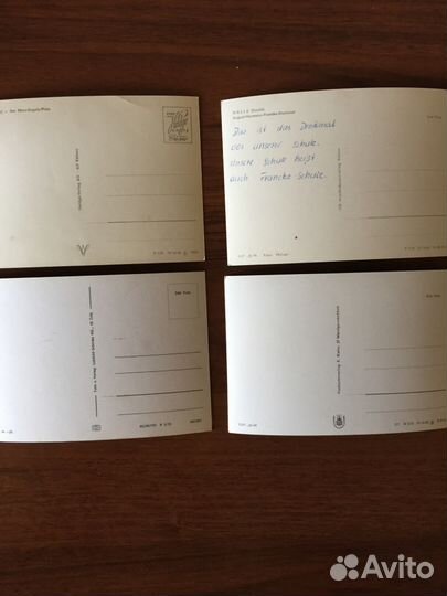 Открытки гдр Галле, Гарц 1971-74