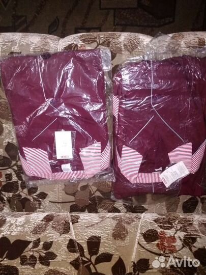 Халаты для работы.цена за оба