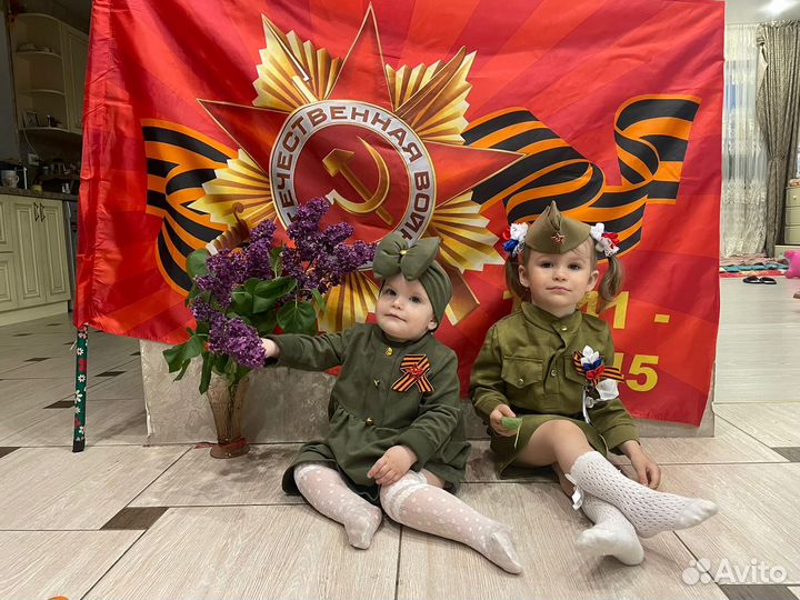 Детская военная форма для девочки прокат