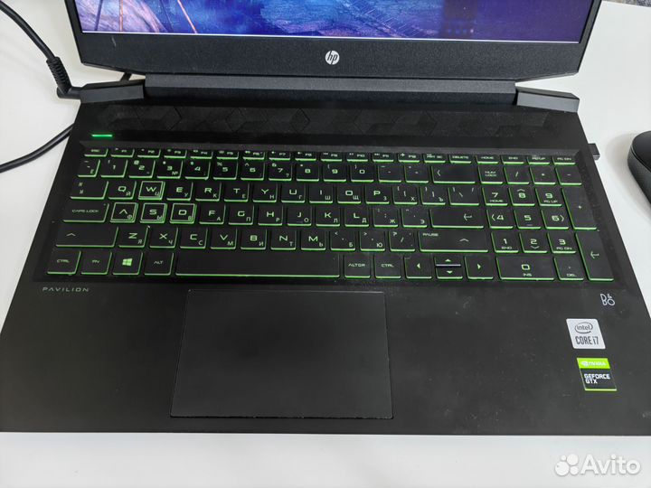 Ноутбук Hp GTX 1660 Ti Max-Q Design