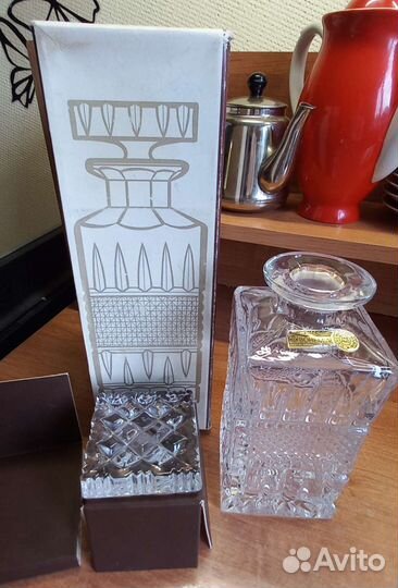Штоф хрустальный Богемия СССР
